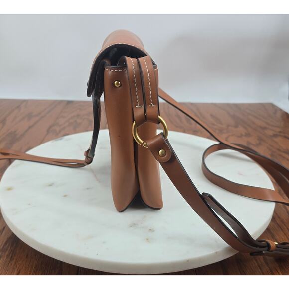 Tory Burch Miller Logo Leather Crossbody - Picture 7 of 10